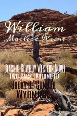 Cover of William MacLeod Raine Classic Cowboy Western Novel Two Pack (Volume II)