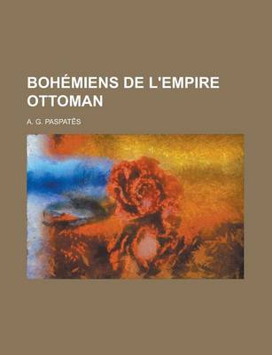 Book cover for Bohemiens de L'Empire Ottoman