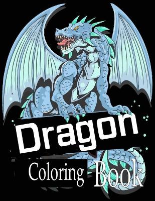 Book cover for Dragon Coloring Book