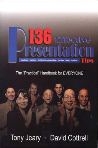 Book cover for 136 Effective Presentation Tips