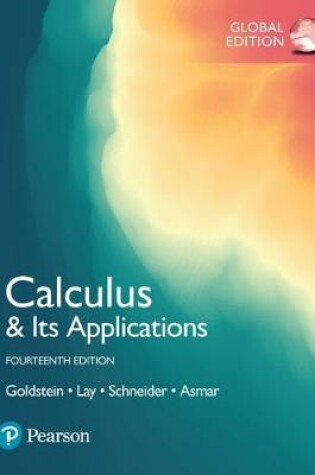 Cover of Calculus & Its Applications plus Pearson MyLab Mathematics with Pearson eText, Global Edition