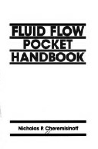 Cover of Fluid Flow Pocket Handbook