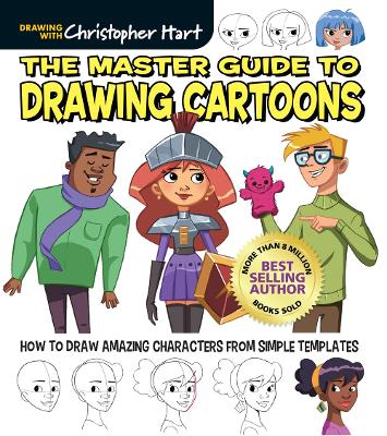 Book cover for The Master Guide to Drawing Cartoons