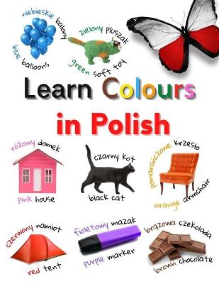 Book cover for Learn Colours in Polish