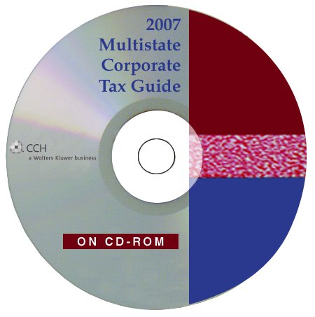 Book cover for Multistate Corporate Tax Guide on CD (2007)