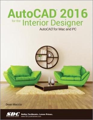 Book cover for AutoCAD 2016 for the Interior Designer