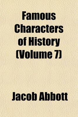 Book cover for Famous Characters of History (Volume 7)