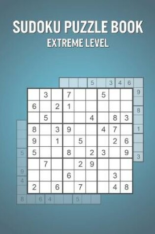 Cover of Sudoku Puzzle Book Extreme Level