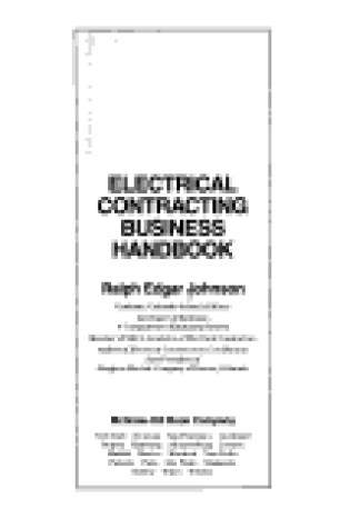 Cover of Electrical Contracting Business Handbook