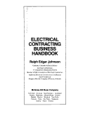 Book cover for Electrical Contracting Business Handbook