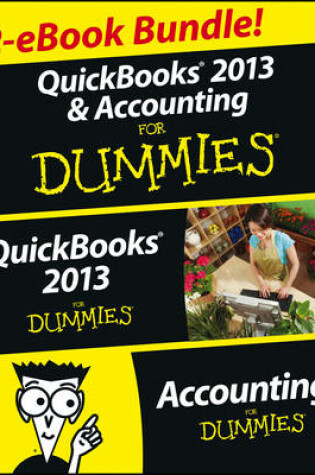 Cover of QuickBooks 2013 & Accounting for Dummies eBook Set