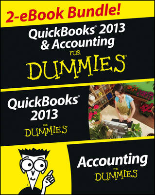 Book cover for QuickBooks 2013 & Accounting for Dummies eBook Set