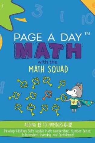 Cover of Page a Day Math Addition Book 12