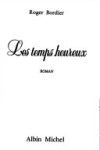 Book cover for Temps Heureux (Les)