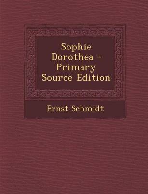 Book cover for Sophie Dorothea
