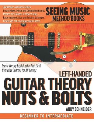 Book cover for Left-Handed Guitar Theory Nuts & Bolts