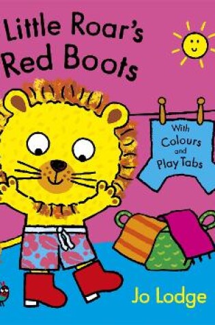 Cover of Little Roar's Red Boots Board Book