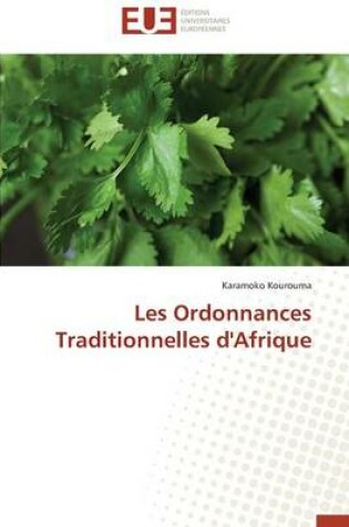 Cover of Les Ordonnances Traditionnelles d'Afrique