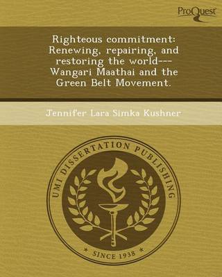 Cover of Righteous Commitment: Renewing