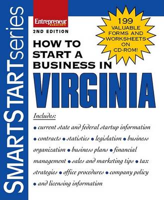 Book cover for How to Start a Business in Virginia