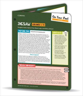 Cover of On-Your-Feet Guide: Jigsaw, Grades 4-12