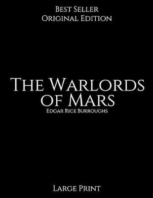 Book cover for The Warlords of Mars, Large Print