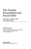 Book cover for The Frontier Environment and Social Order