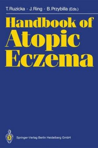 Cover of Handbook of Atopic Eczema