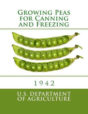 Book cover for Growing Peas for Canning and Freezing