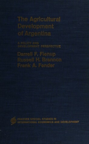 Cover of Agricultural Development of Argentina