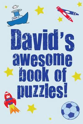 Book cover for David's Awesome Book Of Puzzles!