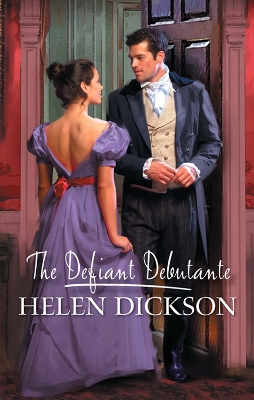 Book cover for The Defiant Debutante