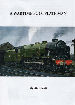 Book cover for A Wartime Footplate Man