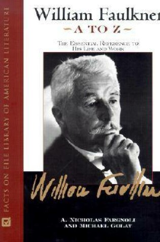 Cover of William Faulkner A to Z