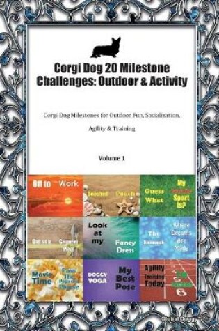 Cover of Corgi Dog 20 Milestone Challenges
