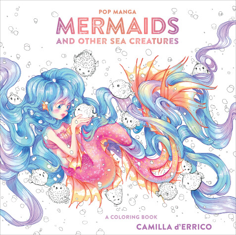 Book cover for Pop Manga Mermaids and Other Sea Creatures