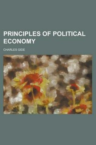 Cover of Principles of Political Economy