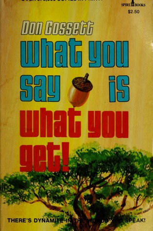 Cover of What You Say is What You Get