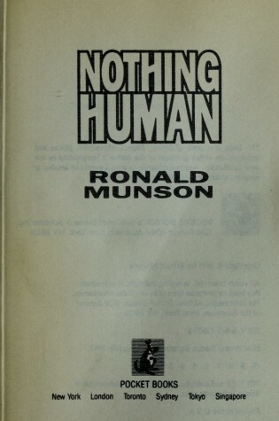 Cover of Nothing Human