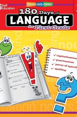 Cover of 180 Days of Language for First Grade