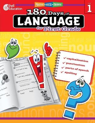 Cover of 180 Days of Language for First Grade