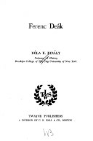 Cover of Ferenc Deak
