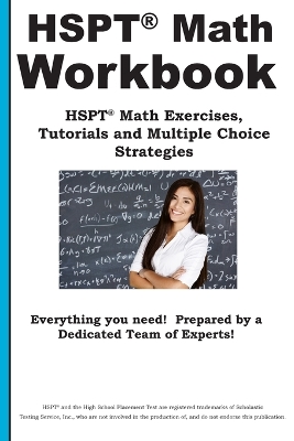 Book cover for HSPT Math Workbook