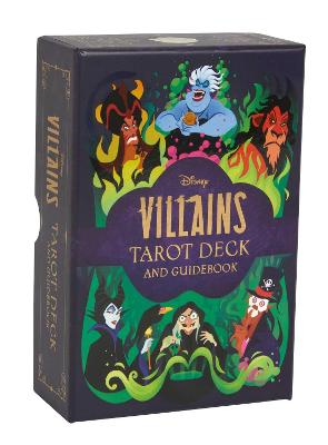 Book cover for Disney Villains Tarot Deck and Guidebook | Movie Tarot Deck | Pop Culture Tarot