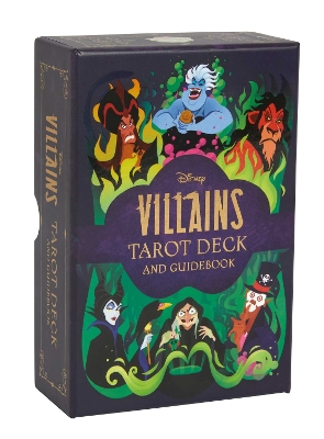 Cover of Disney Villains Tarot Deck and Guidebook | Movie Tarot Deck | Pop Culture Tarot