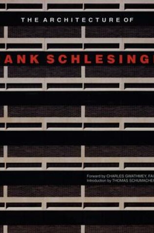 Cover of The Architecture of Frank Schlesinger
