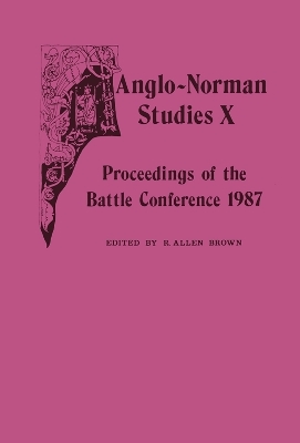 Book cover for Anglo-Norman Studies X