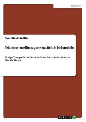 Book cover for Diabetes mellitus ganz natürlich behandeln