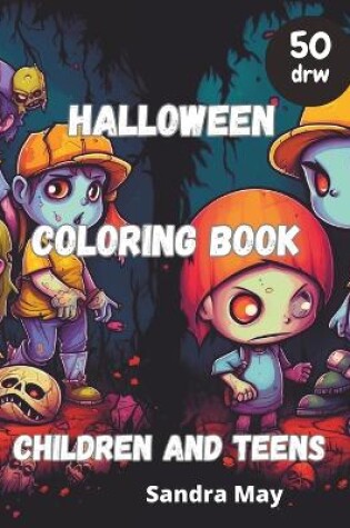 Cover of Halloween Coloring Book