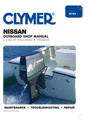 Book cover for Nissan 2.5-140 HP 2-Stroke Outboards (1992-2000) Service Repair Manual